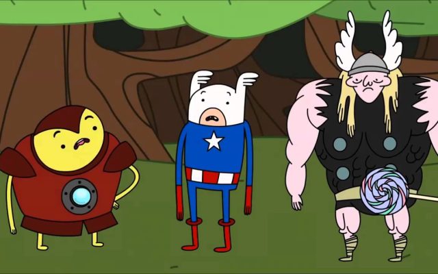 Vingadores + Hora de Aventura