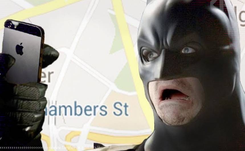 Batman tem problemas com seu GPS - Blog Farofeiros