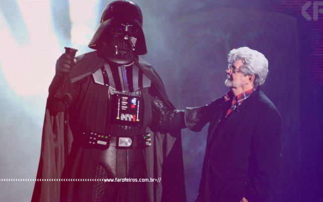 Disney compra LucasFilm e promete Star Wars - Episode VII para 2015 - Darth Vader e George Lucas - Blog Farofeiros