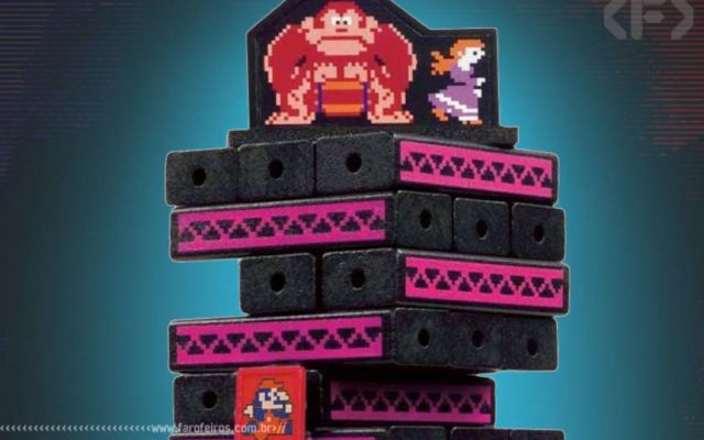 Jenga Donkey Kong - Blog Farofeiros