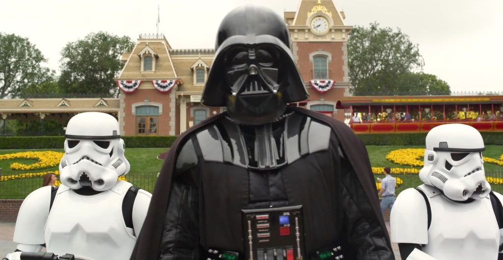 Darth Vader na Disneylandia