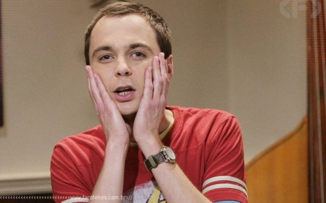 Sheldon chocado - Piadas para a festa de confraternização - Blog Farofeiros