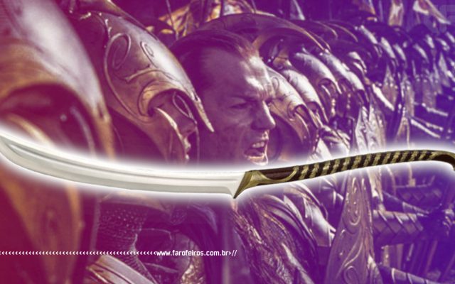 Espada High Elven Warrior de O Senhor dos Anéis - 0 - Blog Farofeiros
