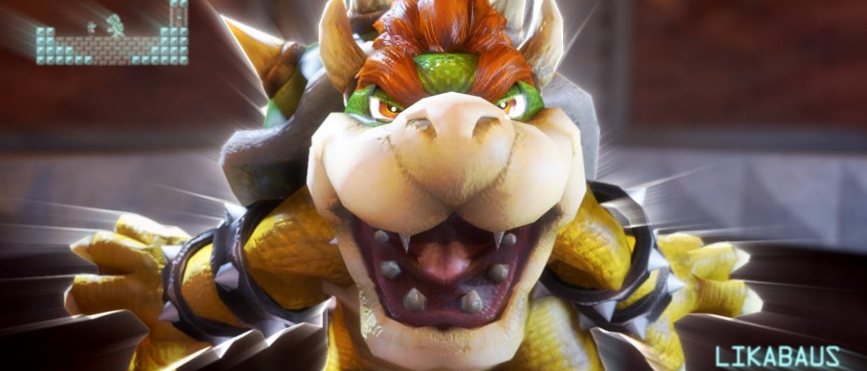 Super Mario vs Bowser - Primeira Pessoa