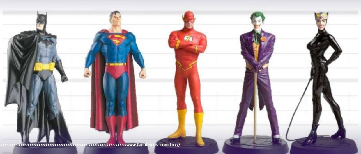 Coleção de Miniaturas DC Comics de Metal da Eaglemoss - 1 - blogFAROFEIROS