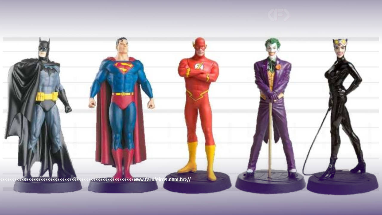 Coleção de Miniaturas DC Comics de Metal da Eaglemoss