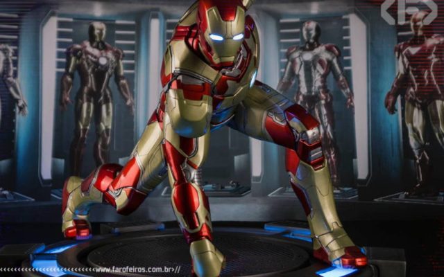 Homem de Ferro Mark XLII Legacy Replica 1/4 - Iron Studios - Blog Farofeiros