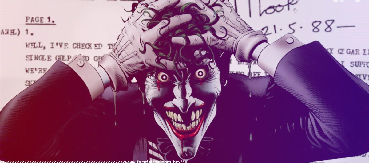 Roteiro de A Piada Mortal - DC Comics - Blog Farofeiros