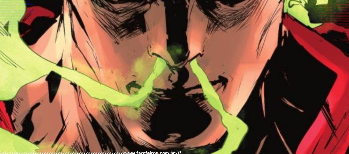 Ultraman curtindo uma pedra de kryptonita - DC Comics - Blog Farofeiros