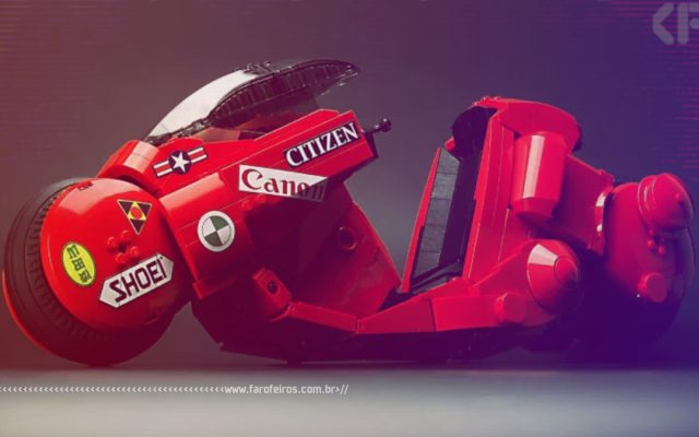 Moto do Kaneda feito em LEGO - Blog Farofeiros