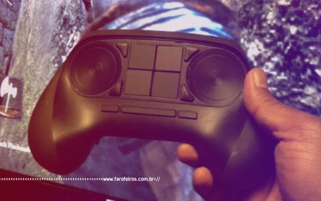Testaram o Steam Controller e fizeram uns vídeos - Blog Farofeiros