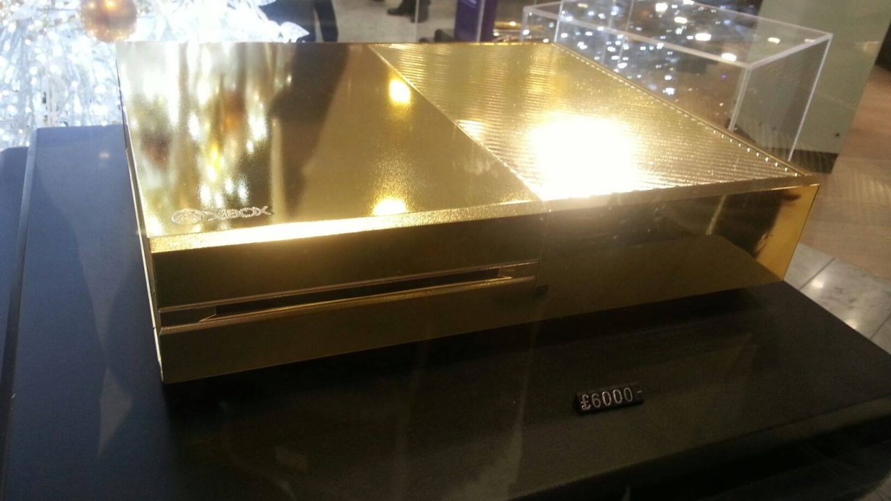 Xbox One de ouro - Blog Farofeiros