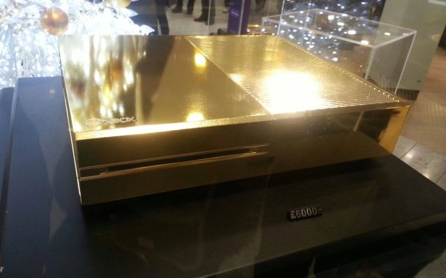 Xbox One de ouro - Blog Farofeiros