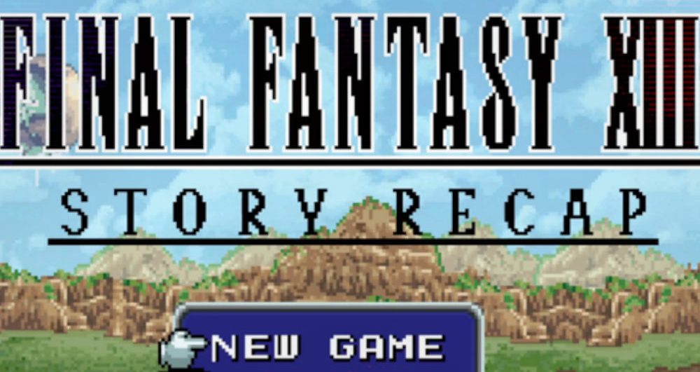 Final Fantasy XIII retrô - Blog Farofeiros