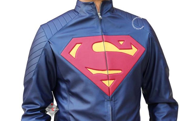 Jaqueta de couro do Superman