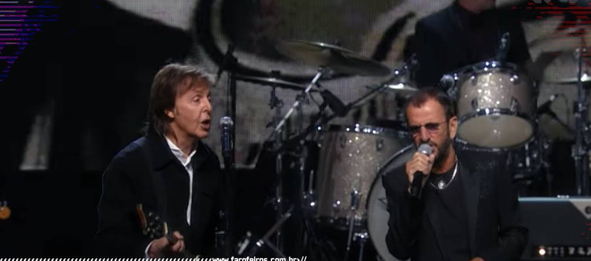 Paul McCartney & Ringo Starr - With a Little Help From My Friends - Blog Farofeiros