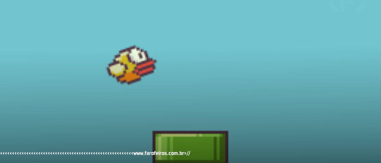 Flappy bird - blog FAROFEIROS