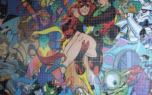 Marvel e DC em mural em Lisboa - Parque das Nações - Mural - Portugal - Blog Farofeiros
