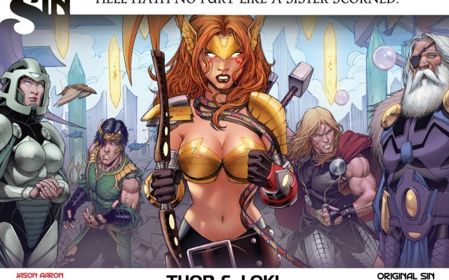 A irmã do Thor e do Loki é a Angela - BLOG FAROFEIROS - Pecado Original - Marvel Comics