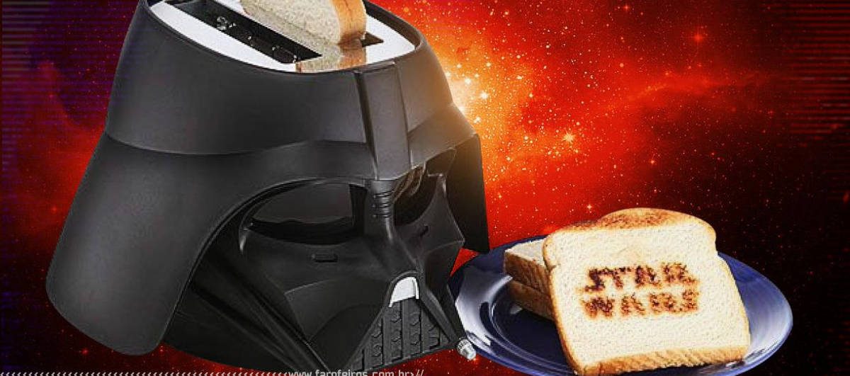 Torradeira do Darth Vader - Blog Farofeiros