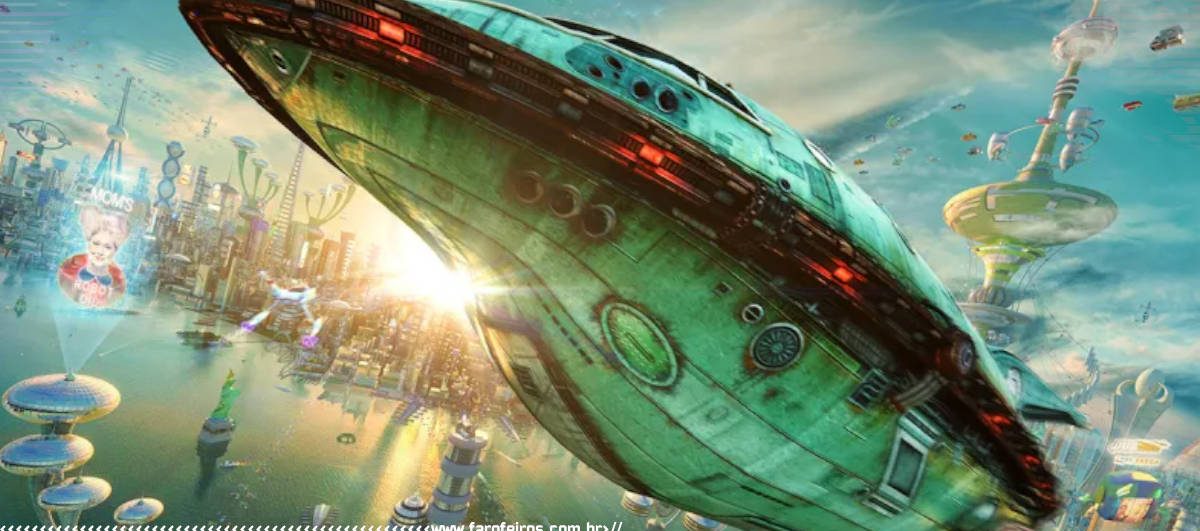 Futurama em 3D - Alexy Zakharov - Blog Farofeiros