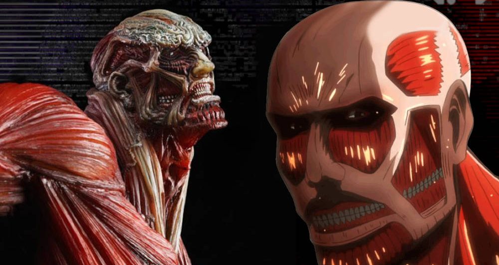 Estátua de Attack On Titan - Blog Farofeiros