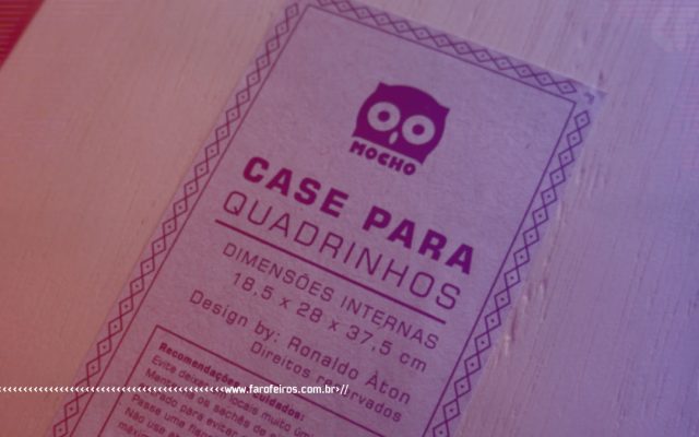 Caixa para gibis da Mocho - Blog Farofeiros