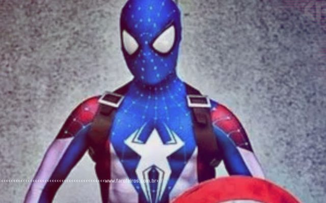 Capitão América + Homem Aranha - Blog Farofeiros