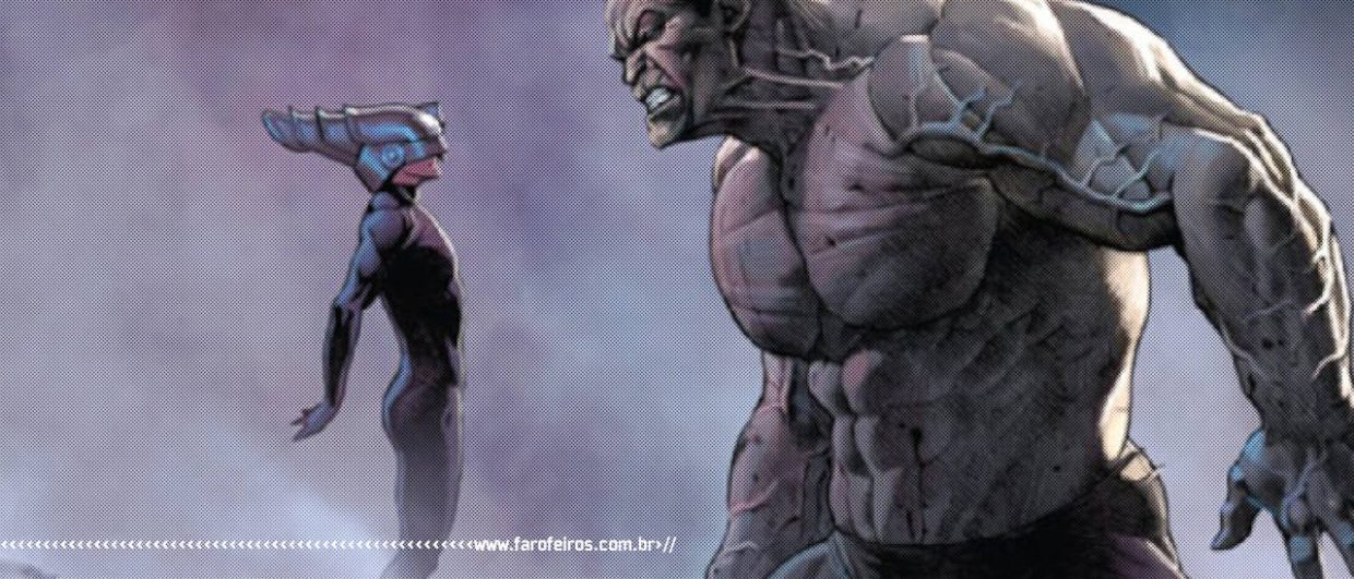 Hulk vs Reed Richards - Ultimate - Coragem - BLOG FAROFEIROS