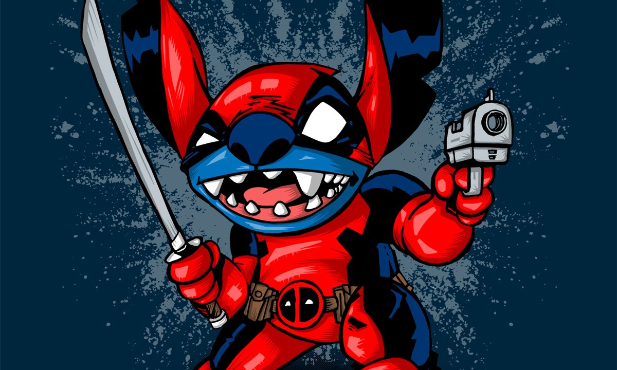 Deadpool + Stitch = StitchPool