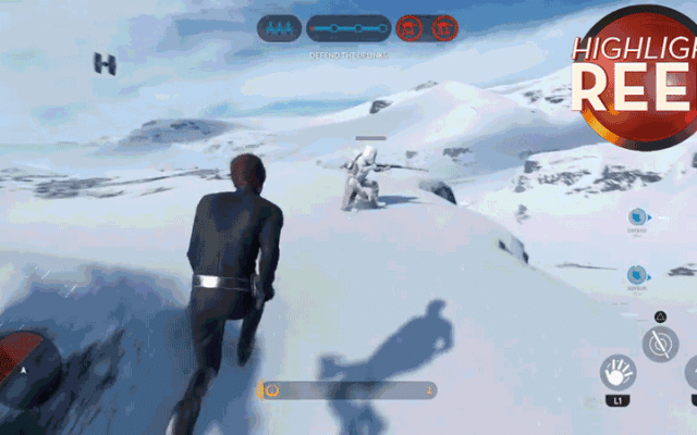 Luke derruba Tie Fighter com Stormtrooper - Star Wars Battlefront - Blog Farofeiros