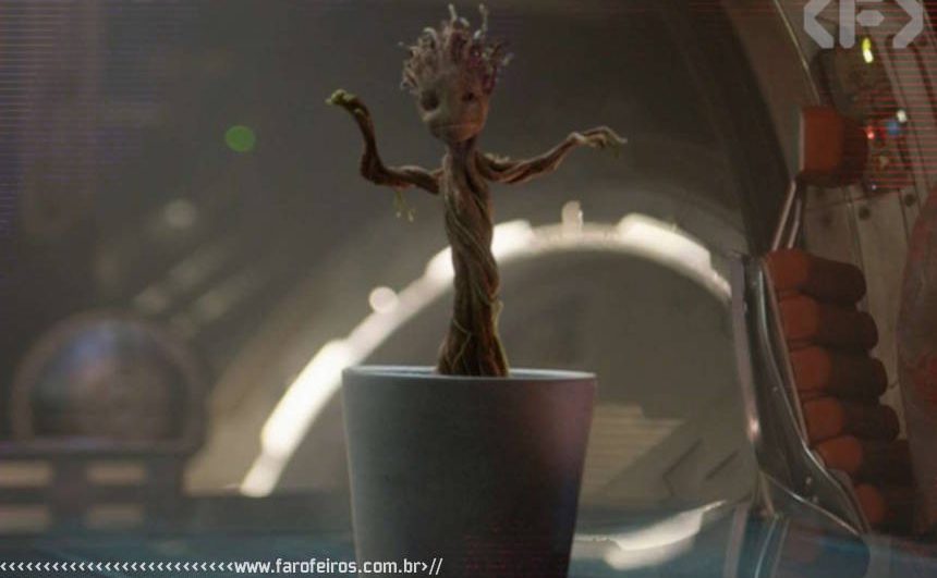 Groot dançando - Blog Farofeiros