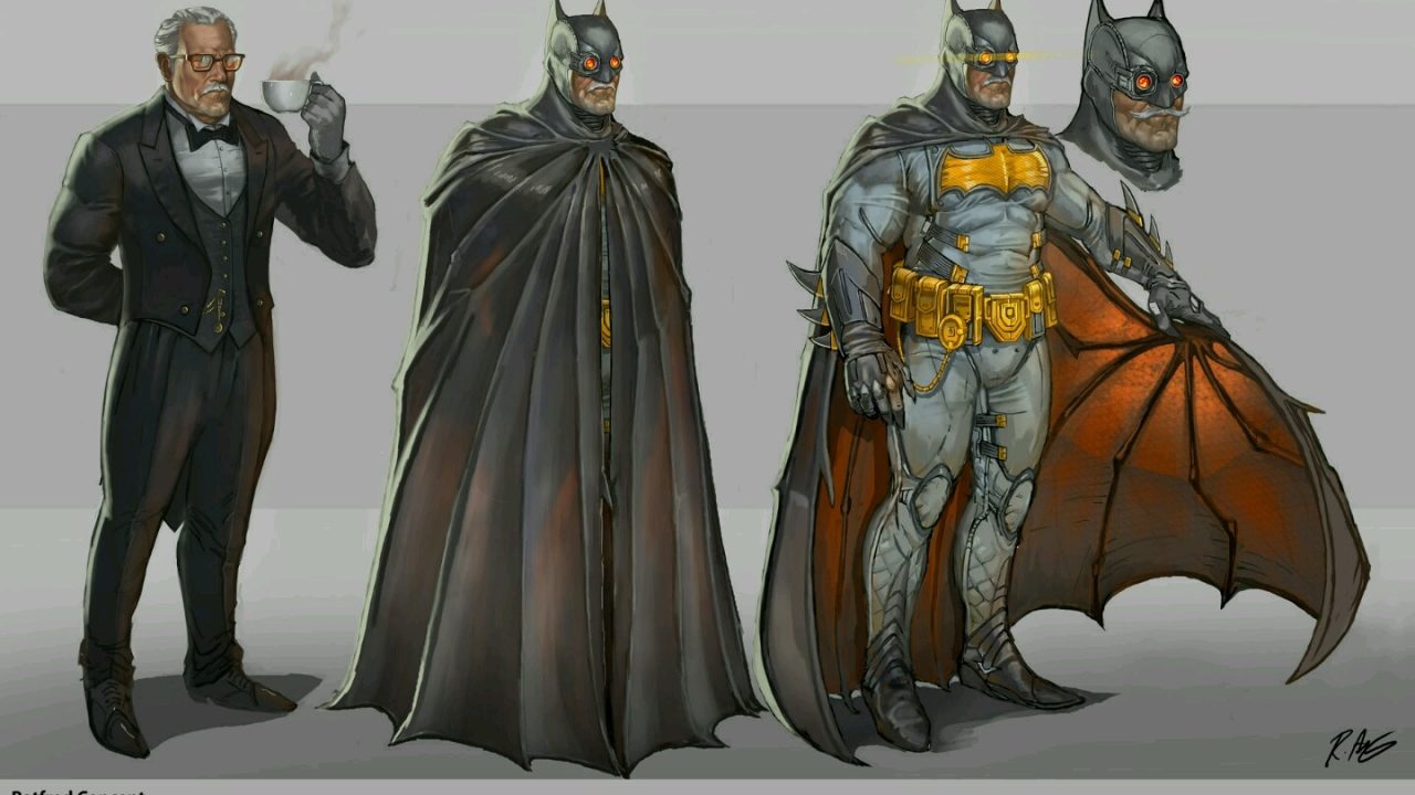 Batman + Alfred