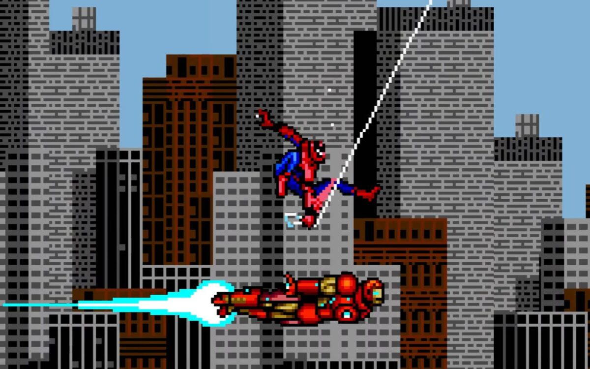 Homem Aranha 8 bits