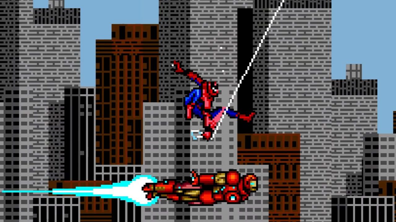 Homem Aranha 8 bits