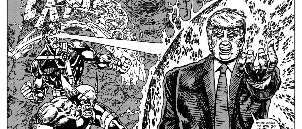 Trump vilão dos X-Men