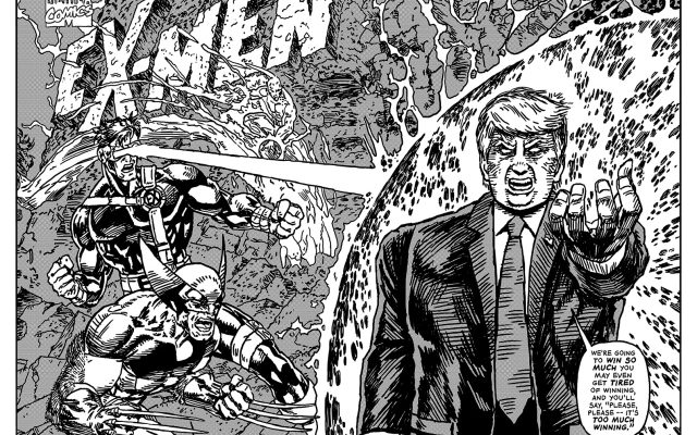 Trump vilão dos X-Men