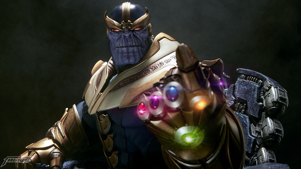 Thanos no Trono da Sideshow