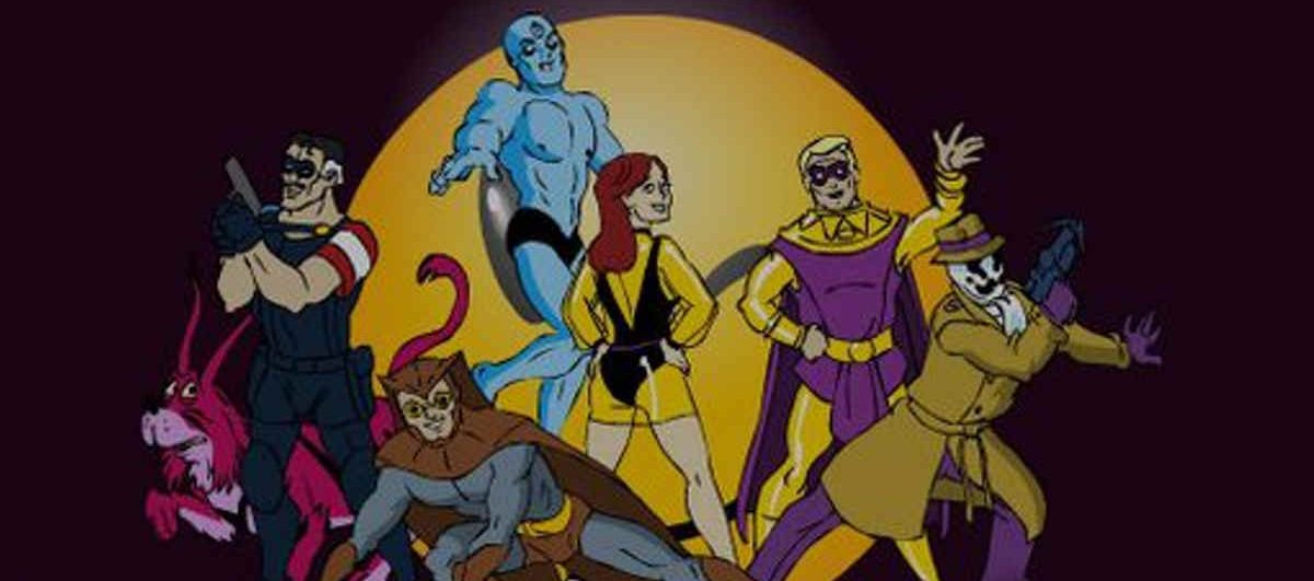 Desenho animado do Watchmen