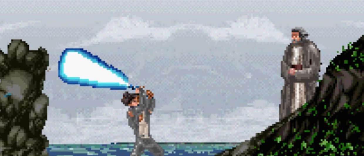 Trailer Star Wars Os Últimos Jedi em 8 bits