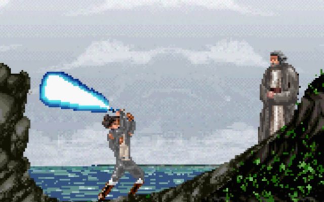 Trailer Star Wars Os Últimos Jedi em 8 bits