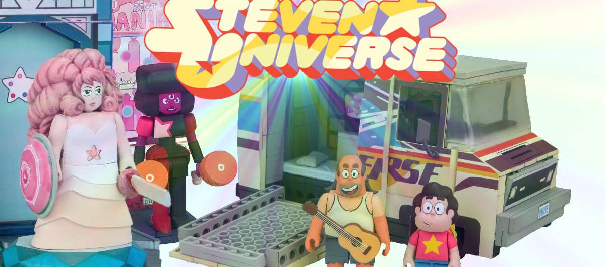 Conheça a linha de montar Steven Universe Construction