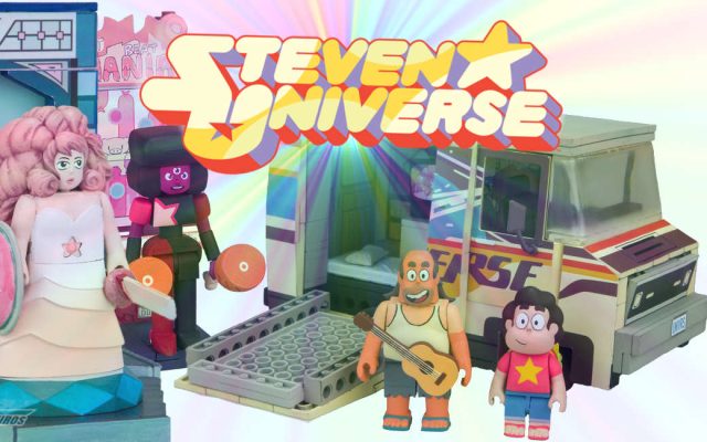 Conheça a linha de montar Steven Universe Construction