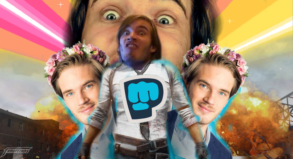 Mais uma encrenca de Pewdiepie