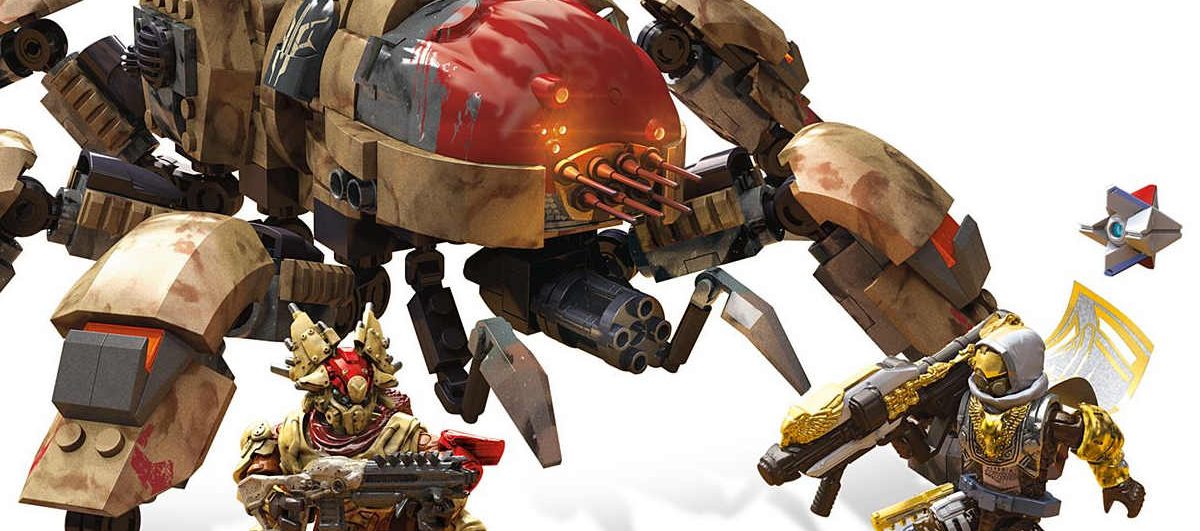 Andarilho Decaído de Mega Bloks do jogo Destiny