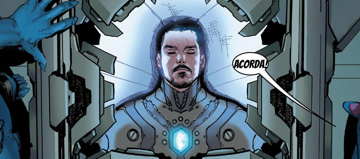 Roubaram o corpo do Tony Stark