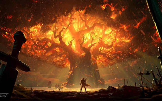 World of Warcraft na Blizzcon 2017 - Aumento nos preços de World of Warcraft - Battle for Azeroth -Teldrassil antes de pegar fogo
