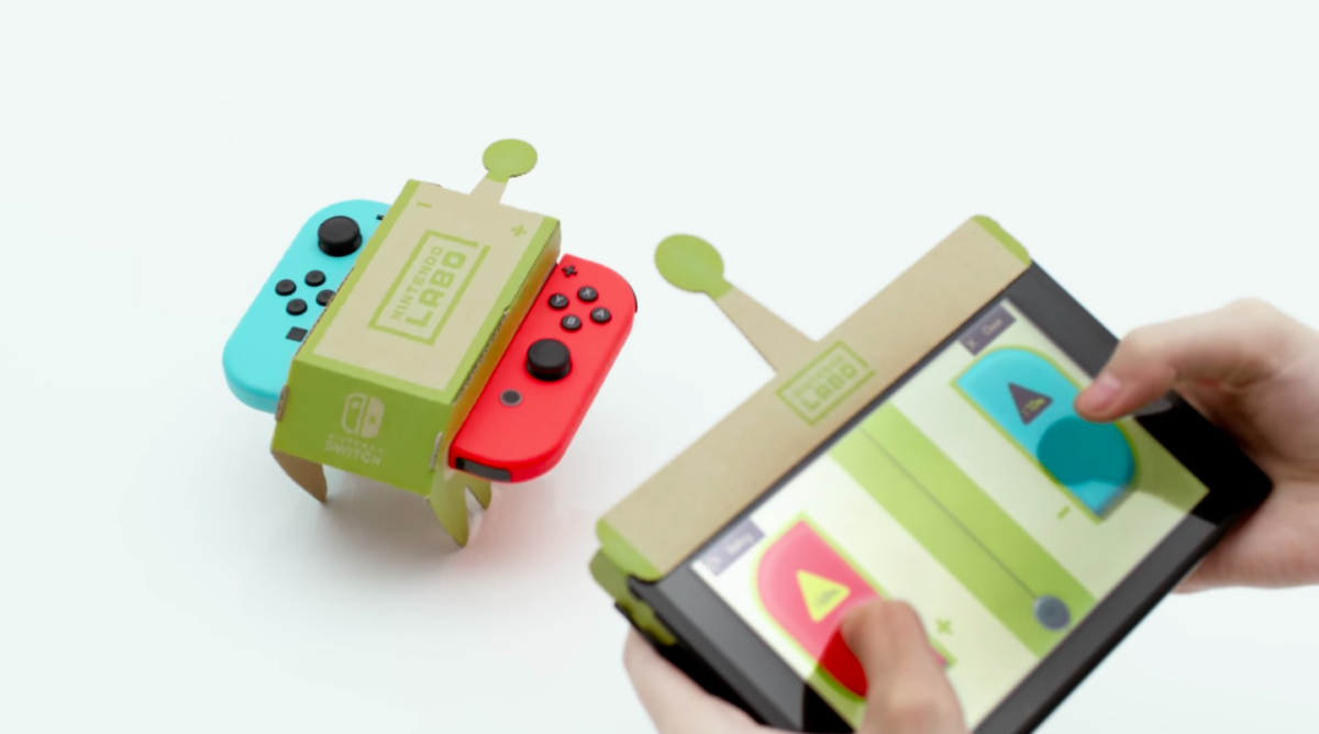 Switch de papelão ou Nintendo Labo