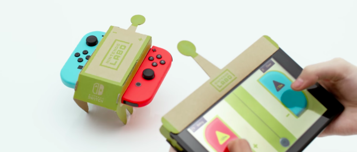 Switch de papelão ou Nintendo Labo