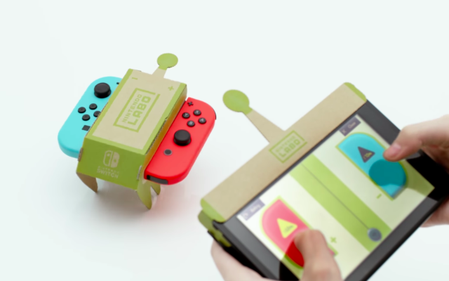 Switch de papelão ou Nintendo Labo